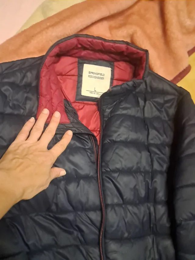 LOTE Dos Cazadoras/abrigos finos Springfield Talla