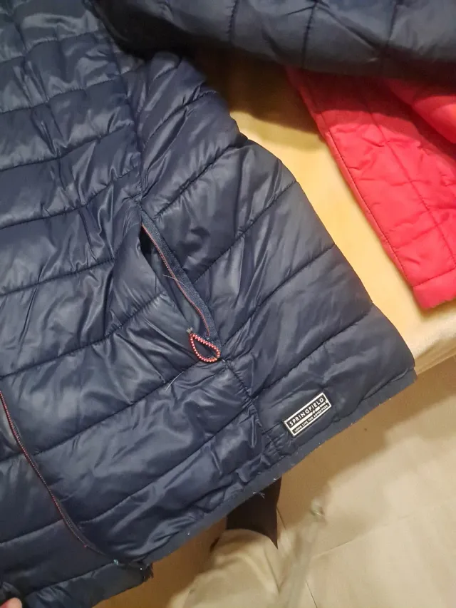 LOTE Dos Cazadoras/abrigos finos Springfield Talla