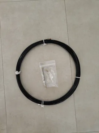 Dos Guía Pasacables Nylon 3 mm 15 mts y 4 mm 15 mt