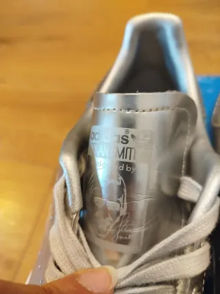 Zapatillas Adidas Stan Smith Plateadas