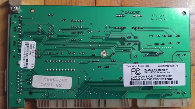 SoundBlaster Vibra 16 ISA