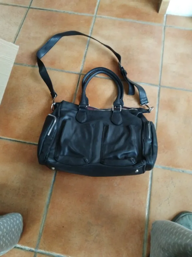 Bolso Desigual Negro Multicolor