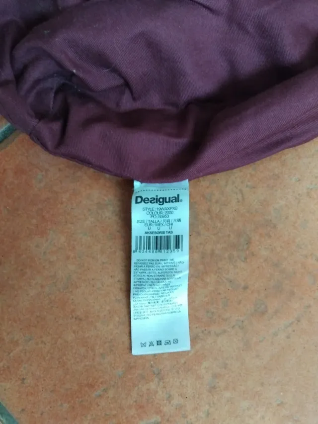 Bolso Desigual Negro Multicolor