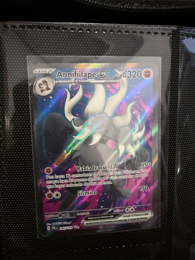 Carta Pokémon Annihilape EX