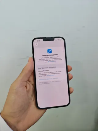 iPhone 13 Pro Max 128GB Batería 87% Problema facei