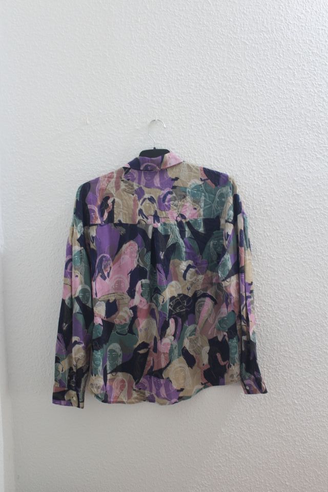 Camisa vintage estampada