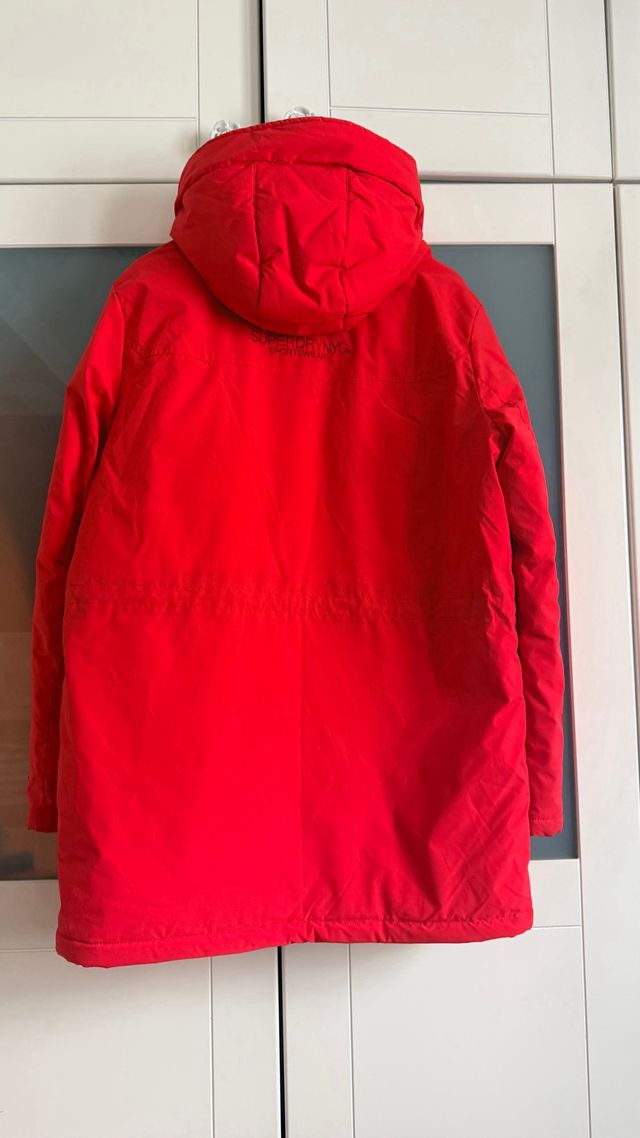 Parka Superdry Roja Talla L
