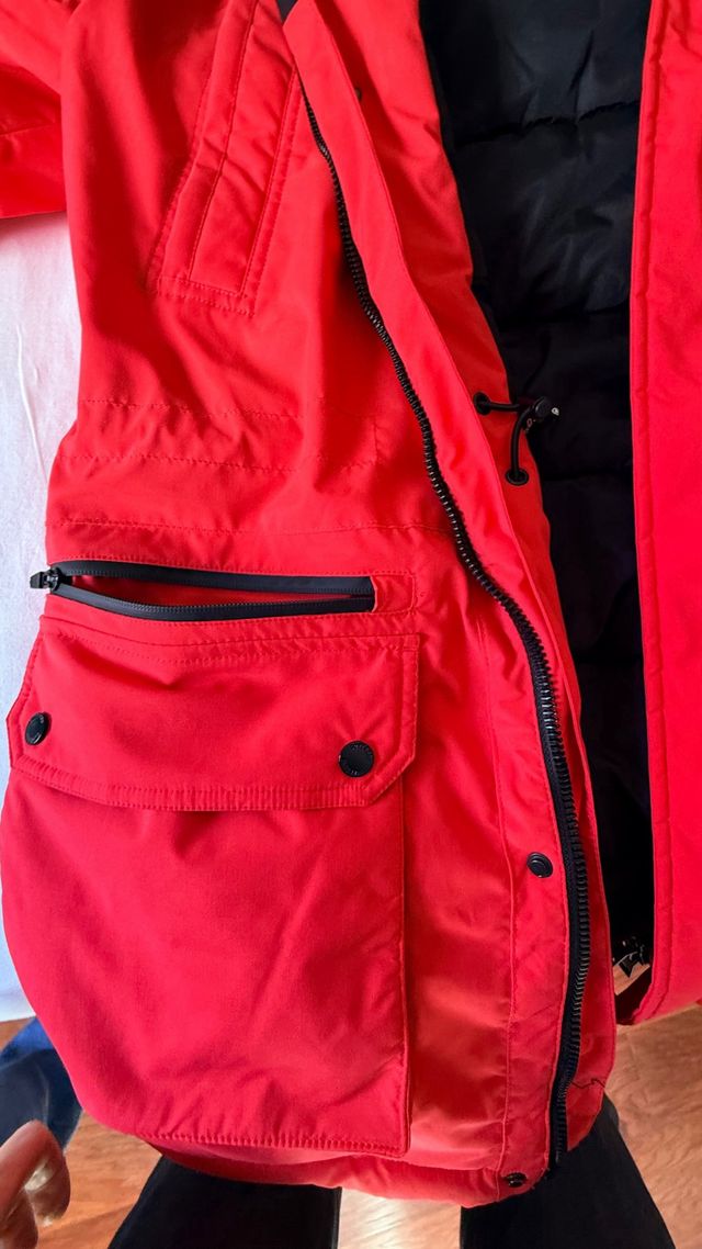 Parka Superdry Roja Talla L