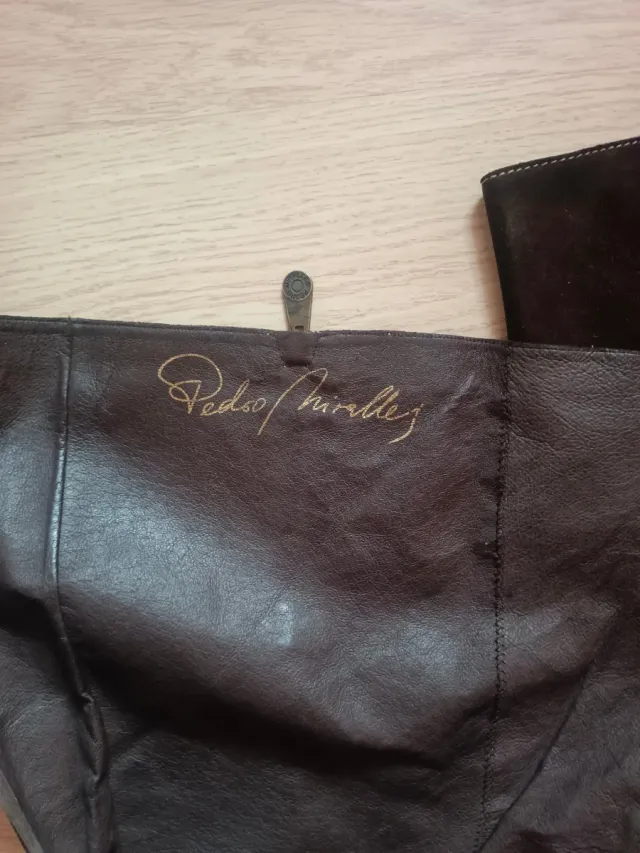 Botas de ante Pedro Miralles talla 39