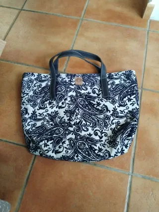 Bolso de tela WAGO estampado floral