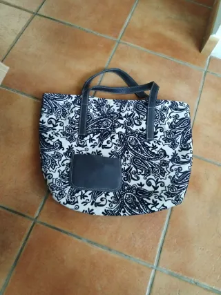 Bolso de tela WAGO estampado floral