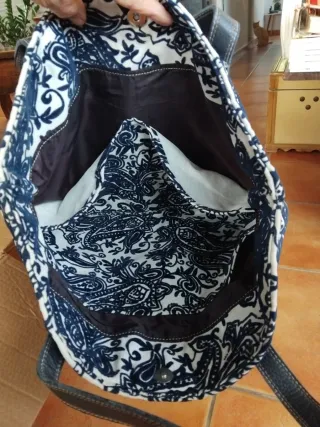 Bolso de tela WAGO estampado floral