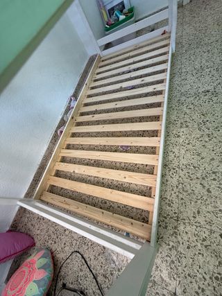 Litera madera gris como nueva