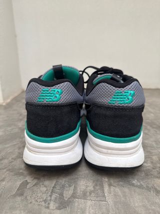 Tenis New Balance Azul y Verde