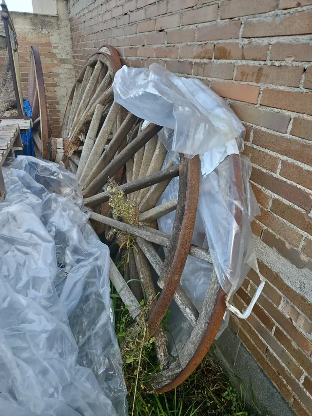 Rueda de Carro Antigua