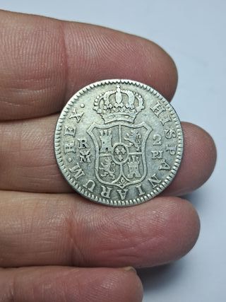 CARLOS III 2 REALES PLATA 1779 MADRID (E874)