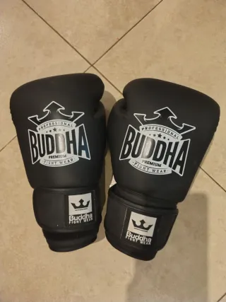Guantes de Boxeo Buddha 8 oz Negros