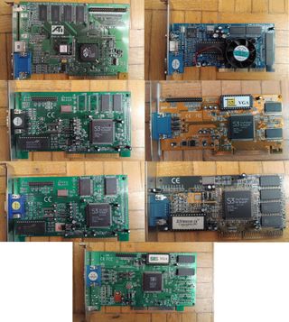 Lote Tarjetas Gráficas AGP
