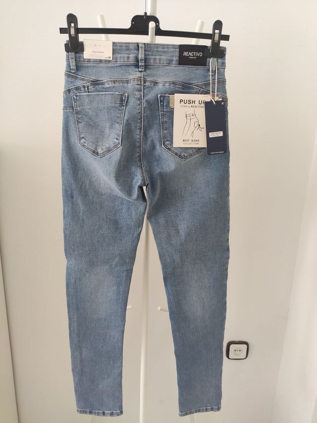 Jeans o Pantalón Vaquero Push Up Talla 36