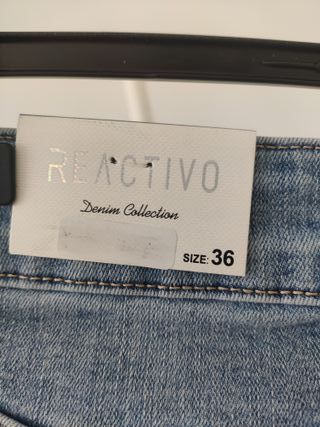 Jeans o Pantalón Vaquero Push Up Talla 36
