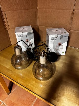 2 Lámparas Colgantes Wendy Bany's
