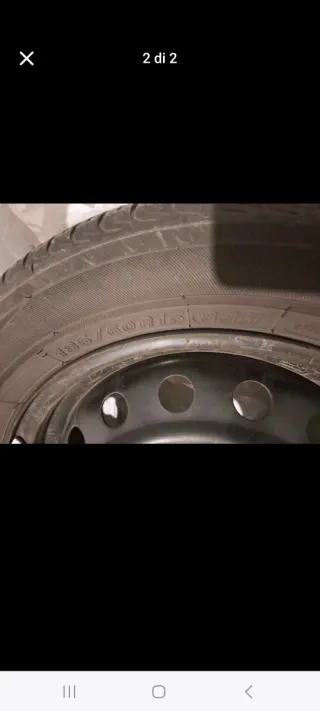 Cerchi r15 4 fori Toyota Yaris