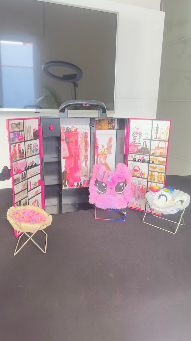 Vestidor Barbie con Accesorios