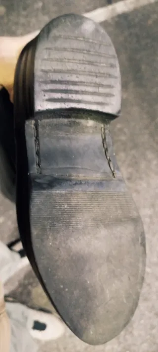 Botas de montar piel negra talla 42.