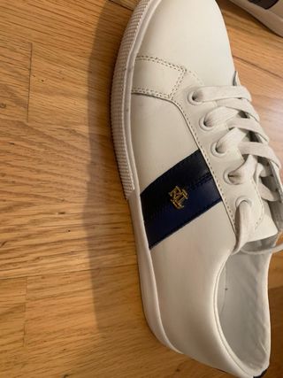 Zapatillas Polo Ralph Lauren Mujer Blancas
