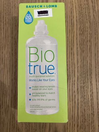 Solução lentes Biotrue Bausch + Lomb 300ml