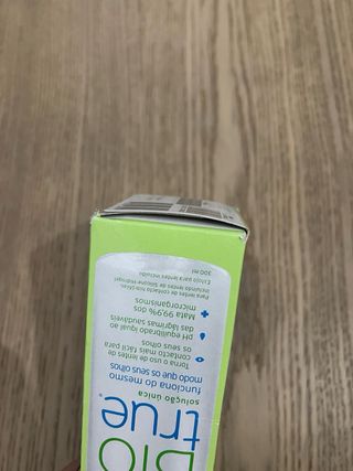 Solução lentes Biotrue Bausch + Lomb 300ml