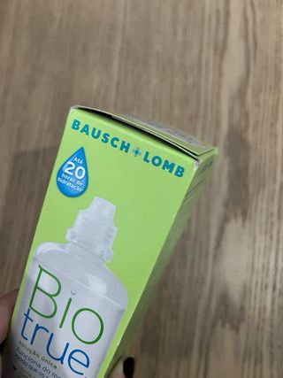Solução lentes Biotrue Bausch + Lomb 300ml
