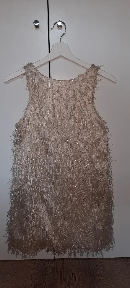 Vestido fiesta niña talla 11-12. Zara