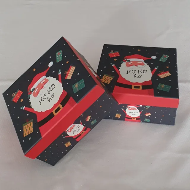 Lote 6 CAJITAS PAPÁ NOEL