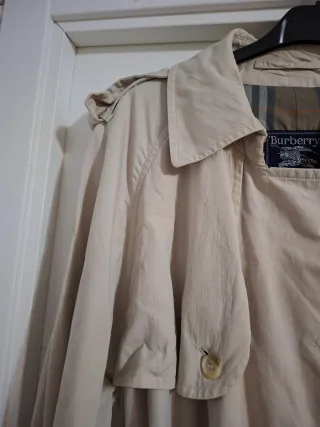 Gabardina Burberry Vintage Beige