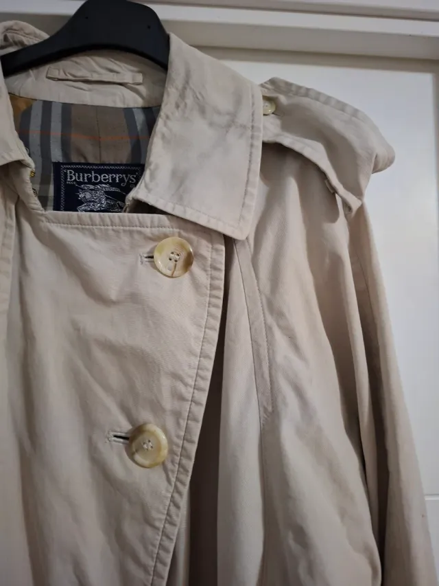 Gabardina Burberry Vintage Beige