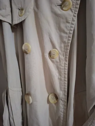 Gabardina Burberry Vintage Beige