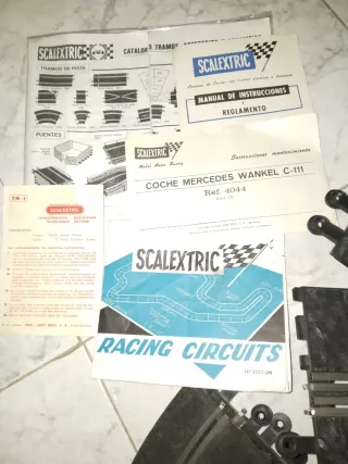 ScalextricGT-19: Pistas y 2 Coches MERCEDES WANKEL