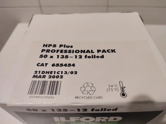50x Ilford HP5 Plus 400 – 35mm – 12 Esposizioni