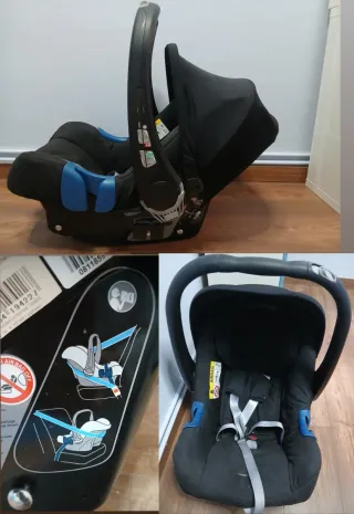 2 sillas de coche con/sin isofix