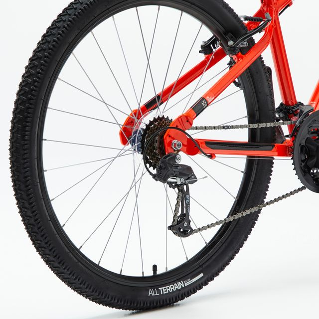 Bicicleta de montaña 27,5" Rockrider Expl 50 rojo