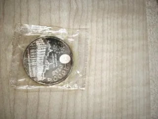 Moneda 2000 Pesetas Plata 1995 Carlos I