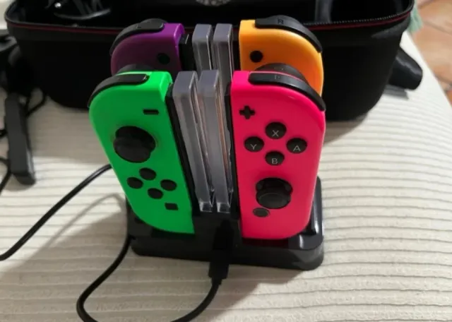 Nintendo Switch con giochi e accessori