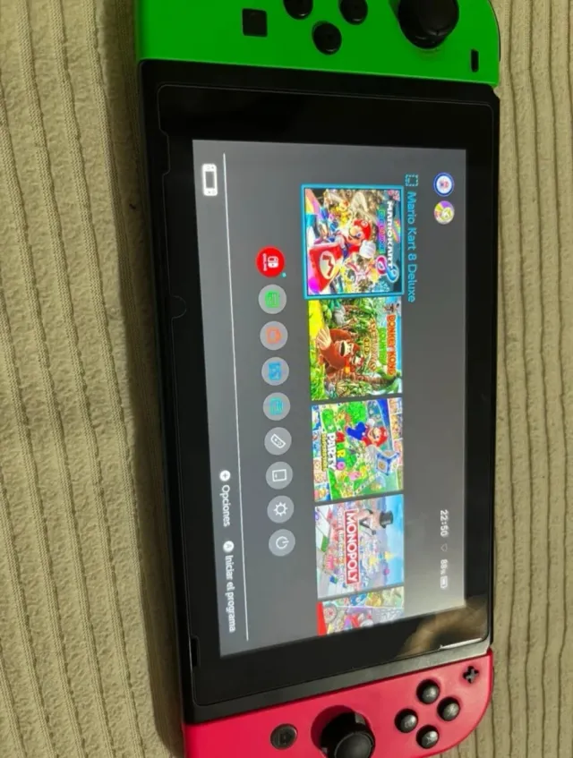 Nintendo Switch con giochi e accessori