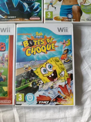 Confezione 5 Giochi Wii: Mario Party, Crash, Virtua Tennis