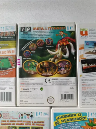 Confezione 5 Giochi Wii: Mario Party, Crash, Virtua Tennis