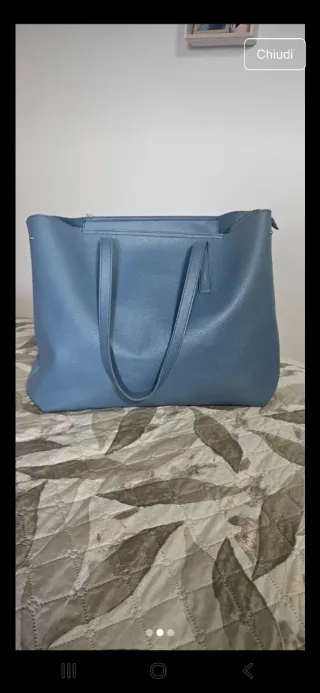 Borsa blu