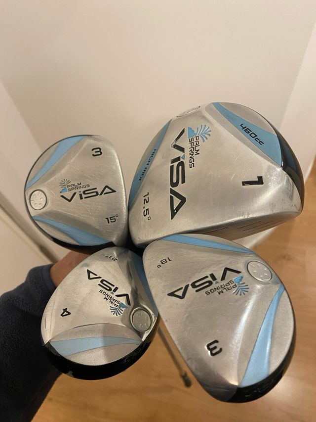 Juego Palos Golf Mujer Palm Springs