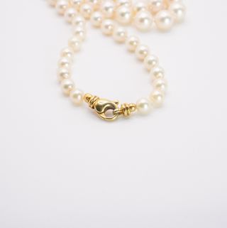 Collana Perle Akoya Oro Giallo