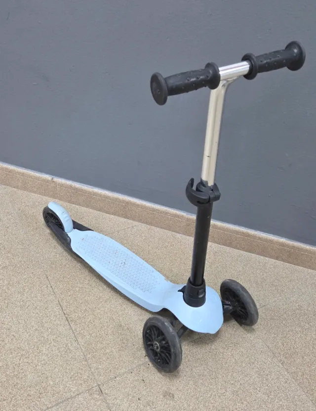 Patinete infantil 3 ruedas azul
